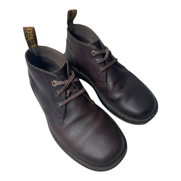 Dr. Martens Industrial Men’s Sussex Bear Track Brown Leather Chukka Boots main image 5